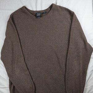 Prana North Loop Sweater Sepia NWOT Mens L
